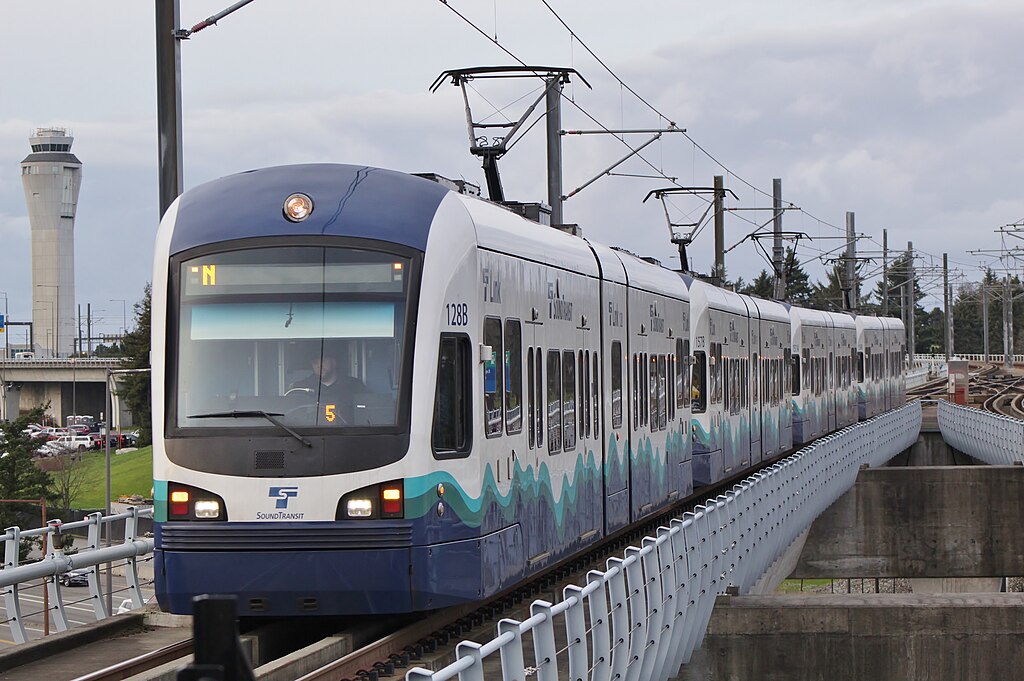 Sound Transit 1 Line Train.