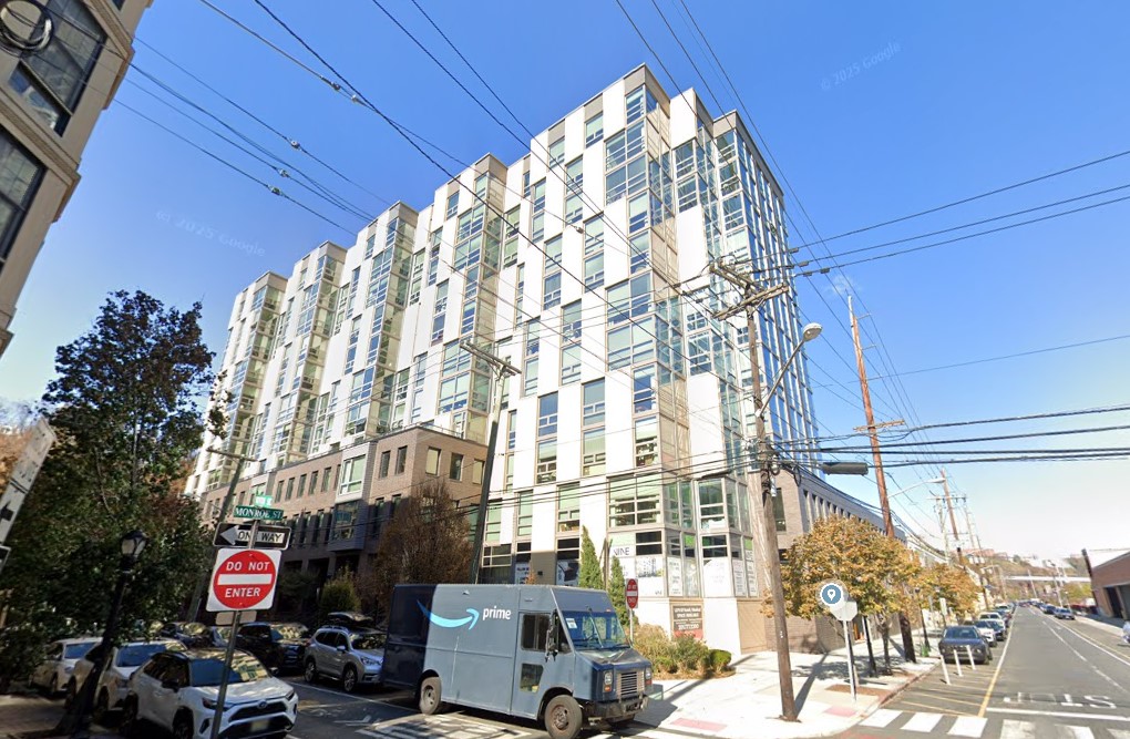 Vine Apartments in Hoboken, NJ. Google Streetview