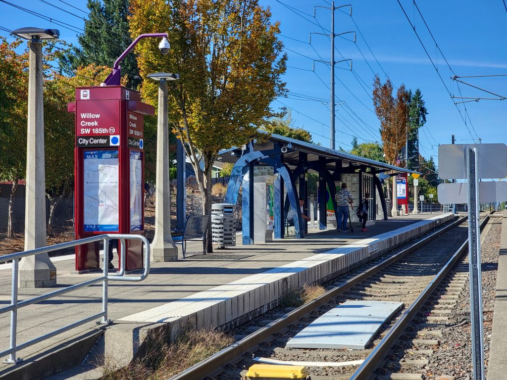 Willow Creek Transit Center.
