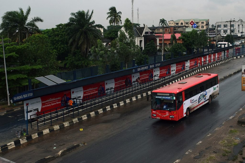 BRT in Lagos, Nigeria.