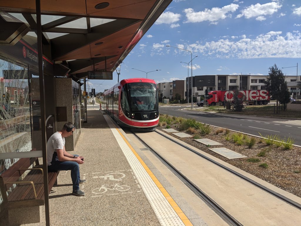 Canberra Light Rail.