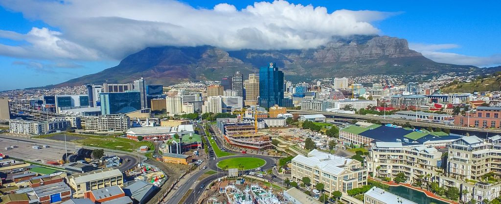 View of Cape Town, South Africa.