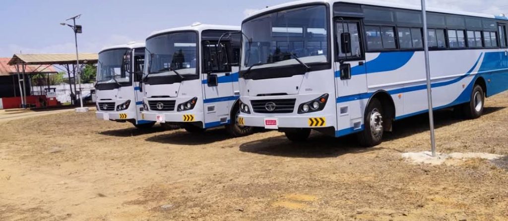 NTA buses. Courtesy of the National Transit Authority