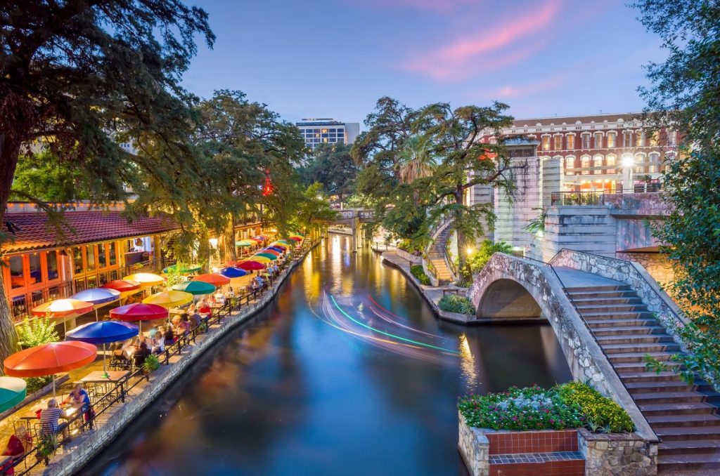 River Walk in San Antonio.