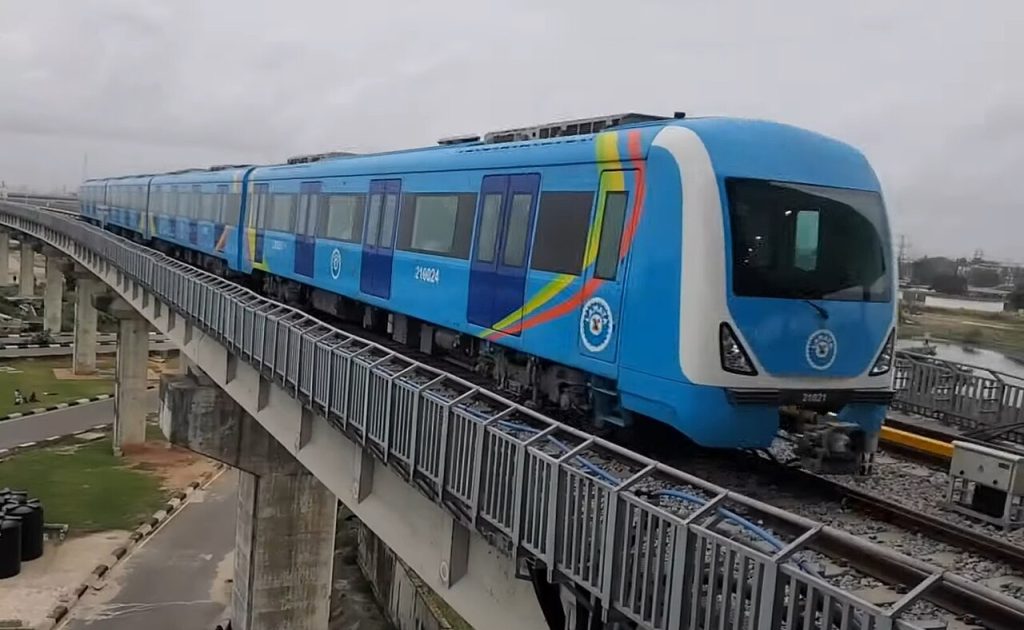 Lagos Blue Line.