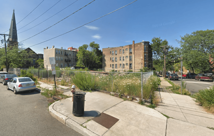 Vacant site at 30 Clinton Avenue. Google Street View