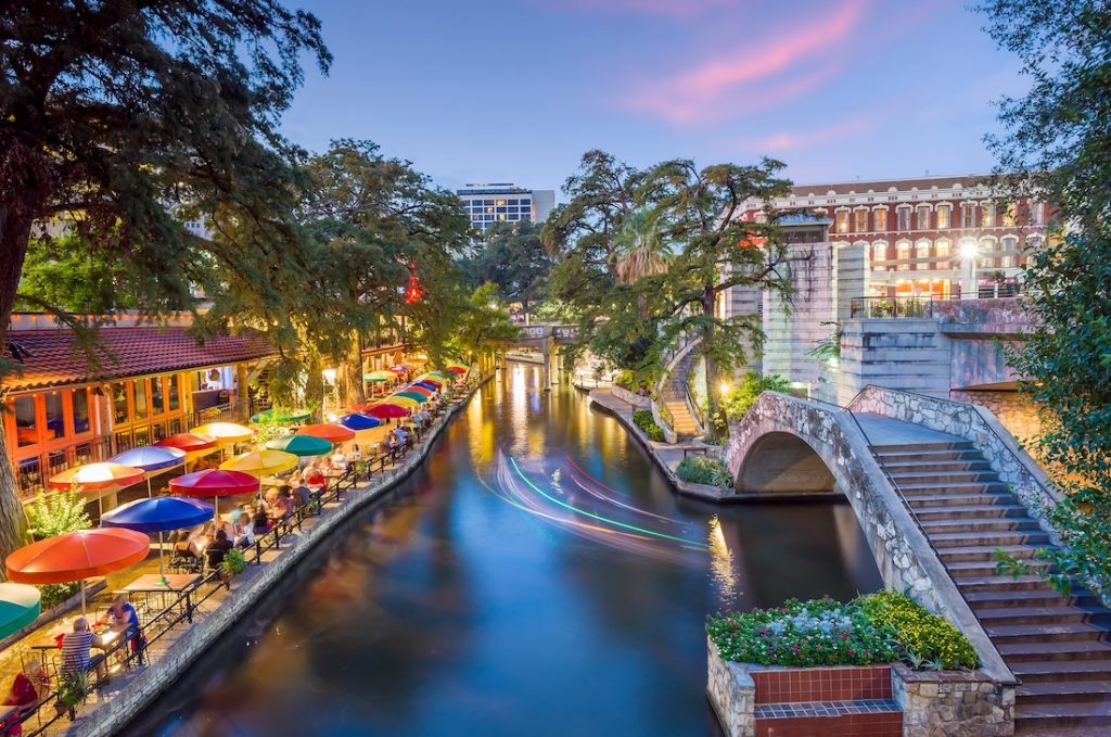 River Walk in Downtown San Antonio.