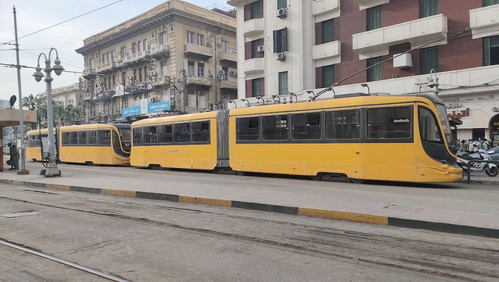 Tram in Alexandria, Egypt. Abdelrhman | Wikimedia Commons