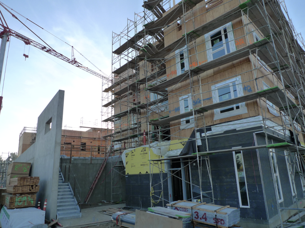 Affordable housing construction in West Sacramento. 