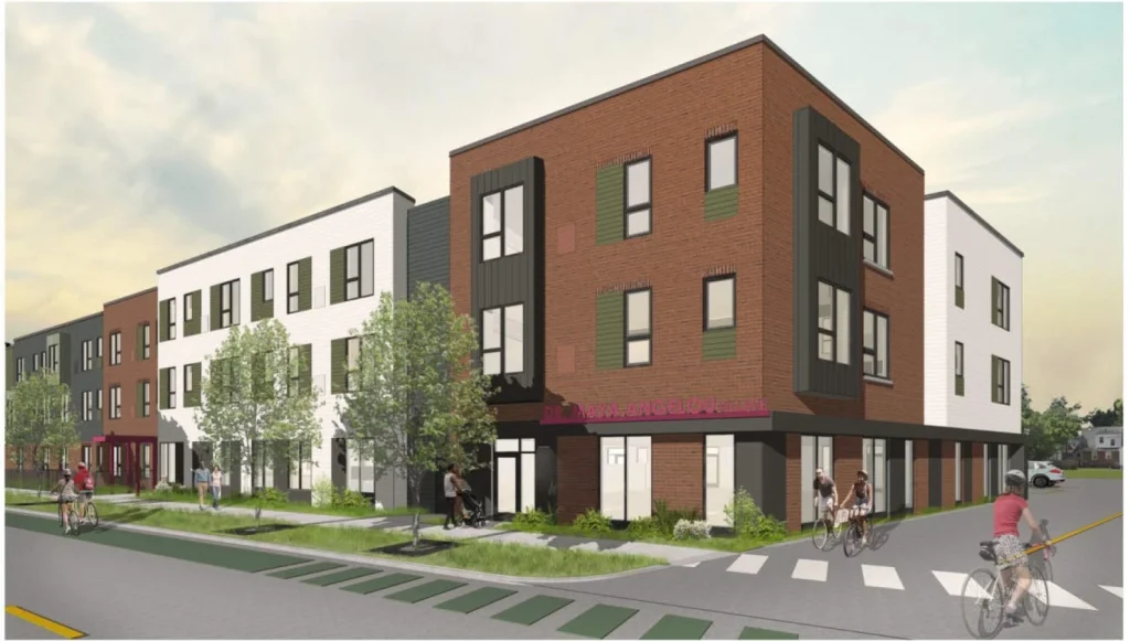 A planned affordable housing development in Detroit.
