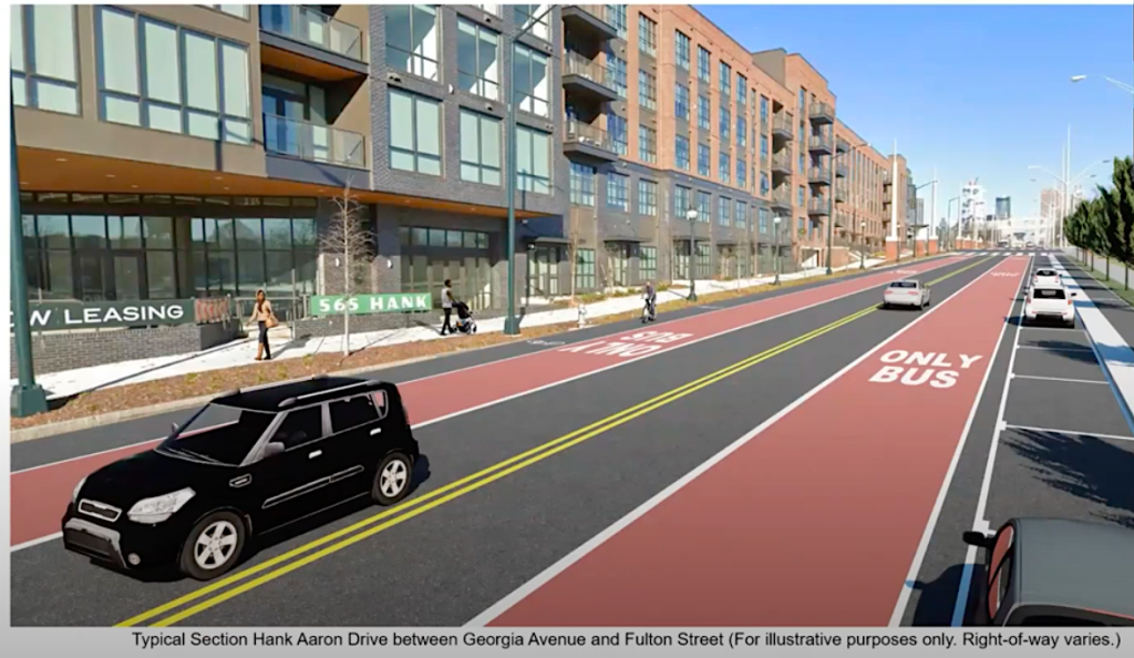 Rendering of Southlake BRT. 