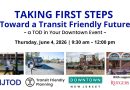 Taking First Steps Toward a Transit Friendly Future ~ a TOD in Your Downtown Event