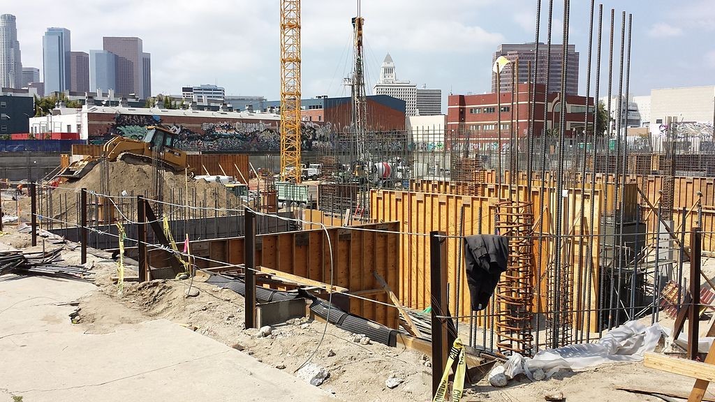 Housing construction in Los Angeles. Courtesy of UCLA