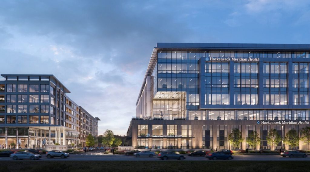 Rendering of Metropark Station. 