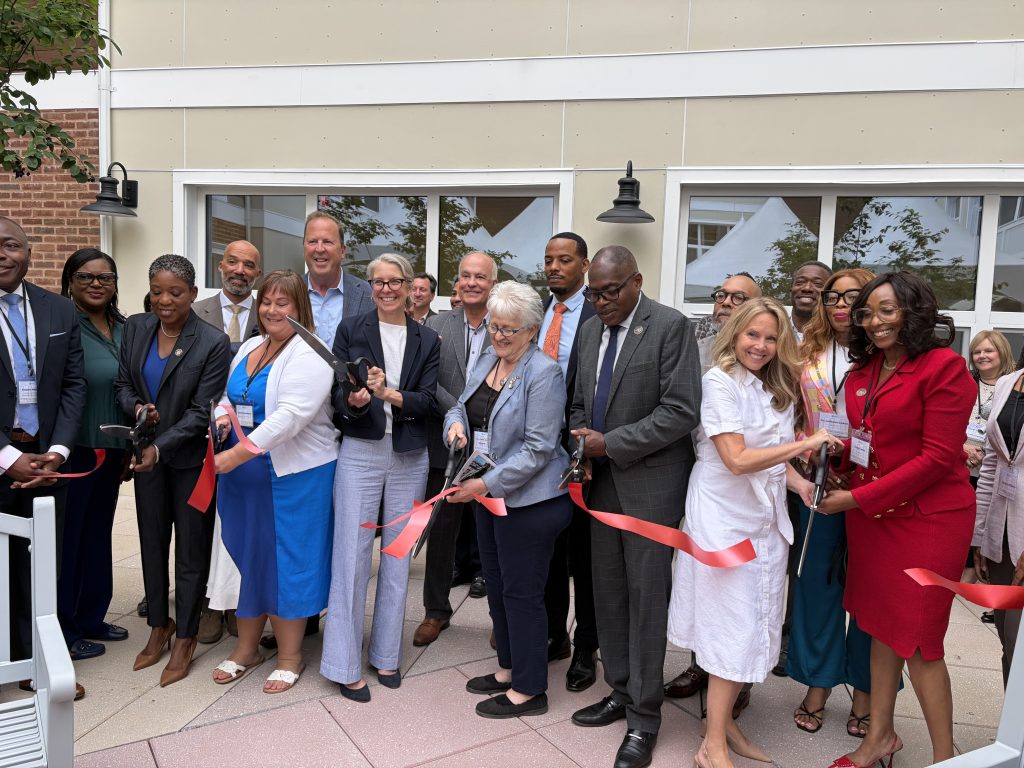 New York State officials at the ribbon cutting ceremony for Estella Housing.