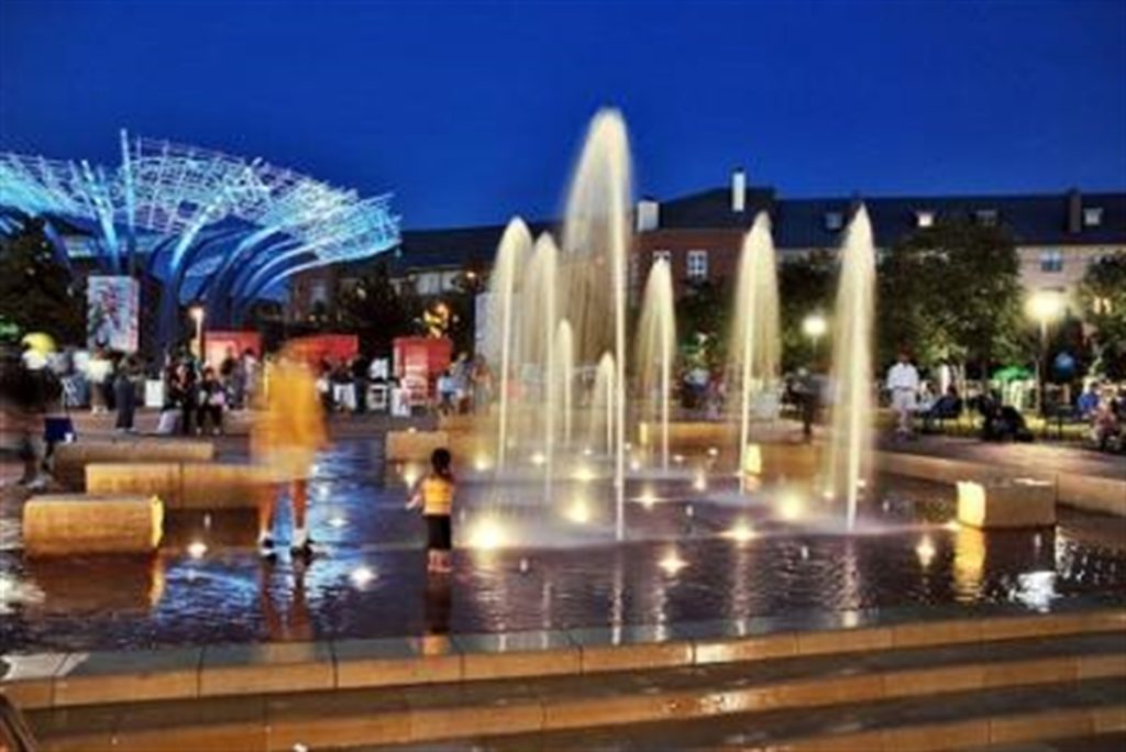 Fountains at Addison Circle Park