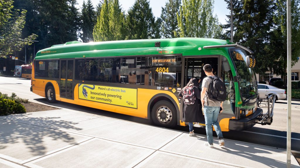 King County Metro bus. 