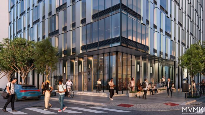 Rendering of the proposed development at 127 Warren Street