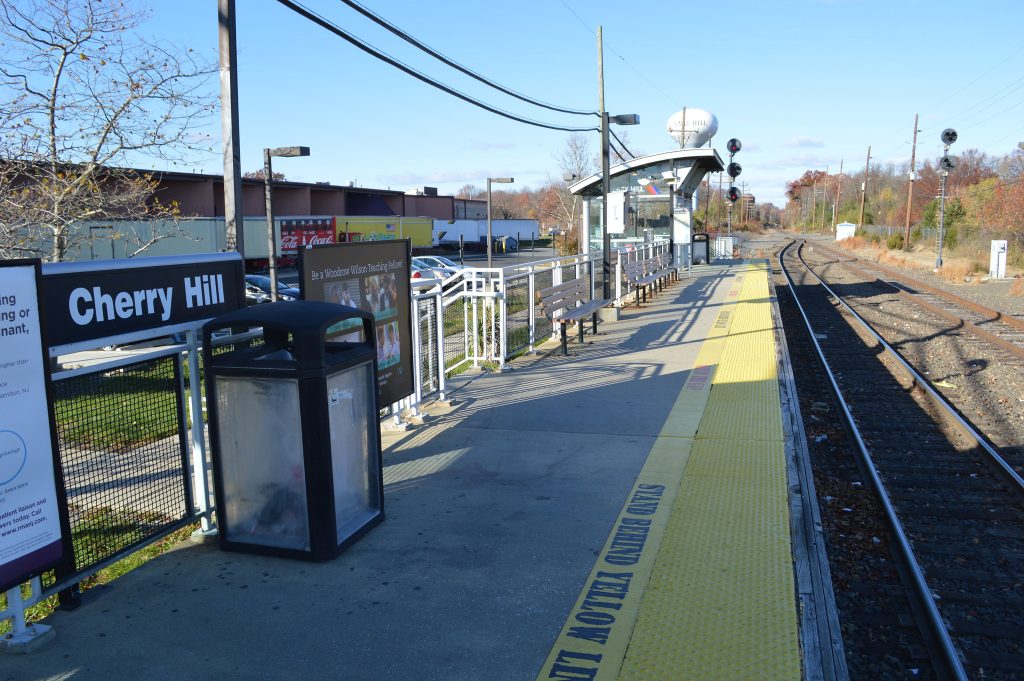 Cherry Hill Station from the platform
