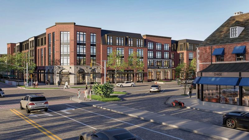 Rendering of Plaza Greene.