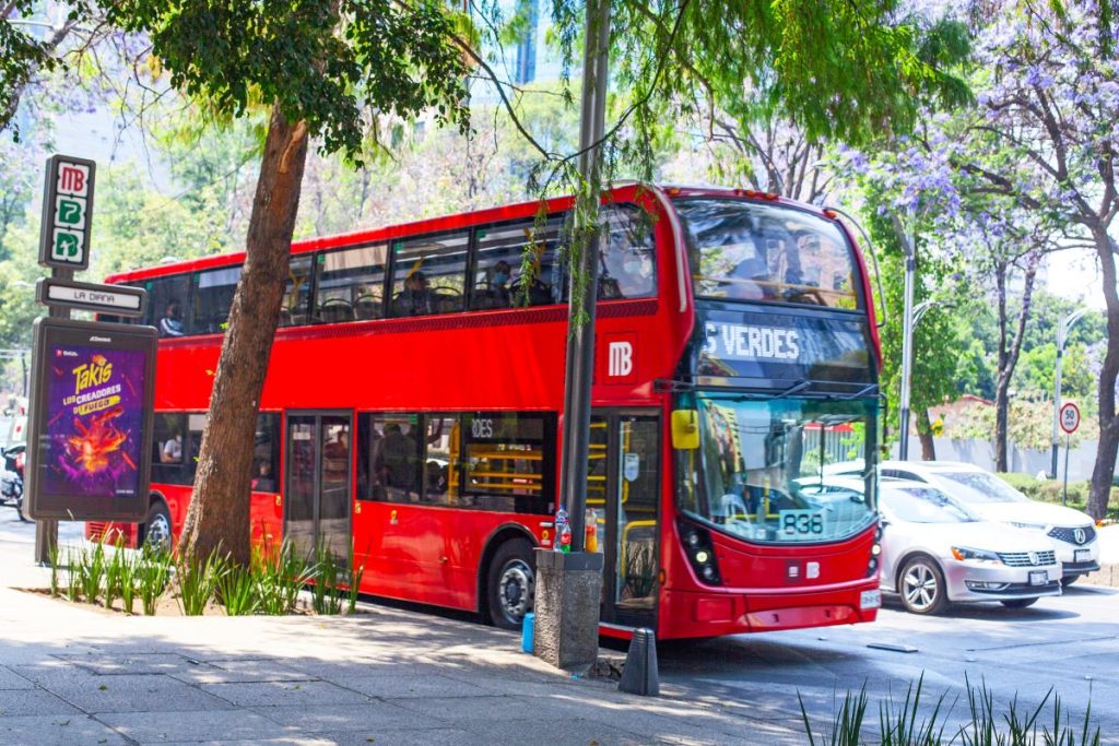 Mexico City Metrobús.