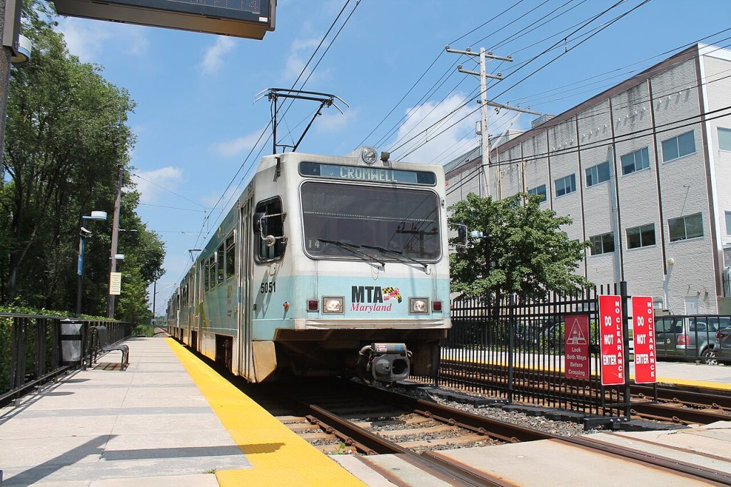 Lutherville station.