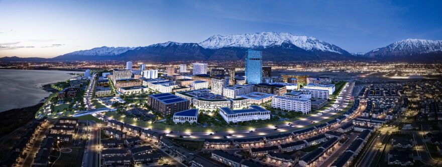 Rendering of Utah City redevelopment