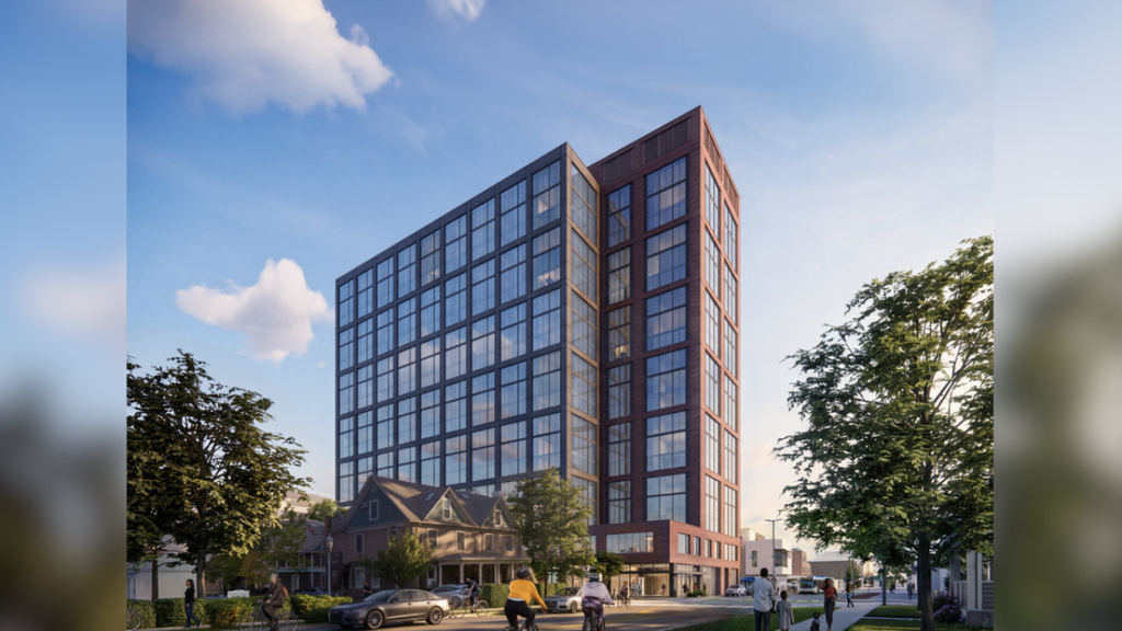 Rendering of The Adeline.