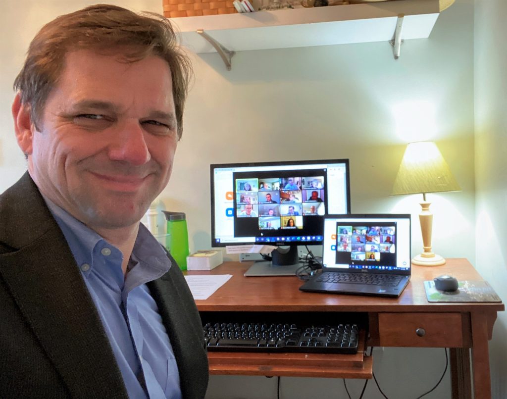 Paul Grygiel of Phillips Preiss Grygiel Leheny Hughes, continues to represent clients before planning and zoning boards through online web conference platforms.