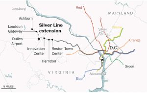 Silver Line Map