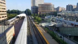 Silver spring station platform   June 2016