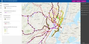 Transit Friendly Data App